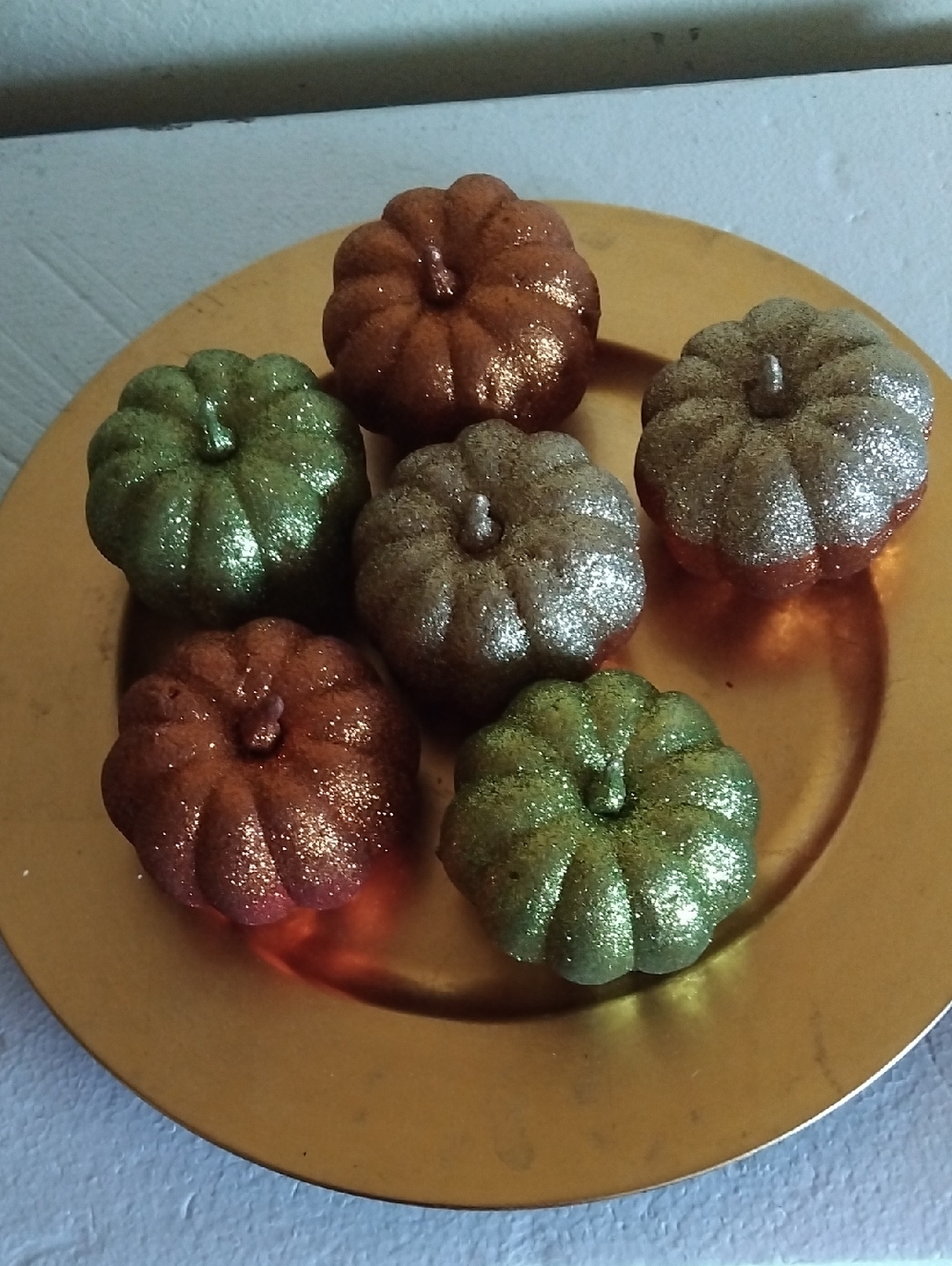 Sparkly Fruit Decor